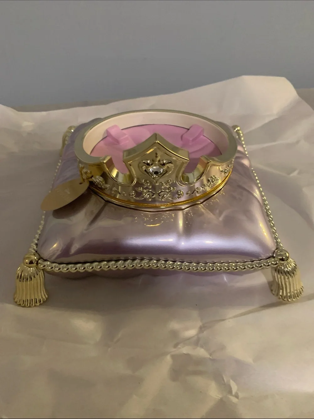 🆕- BATH & BODY WORKS DISNEY PRINCESS TIARA CANDLE HOLDER
